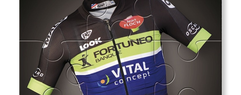 Maillot du Tour de France de l’équipe Fortuneo Banque Vital Concept