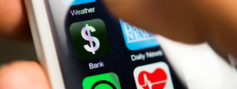 Application mobile bancaire sur smartphone