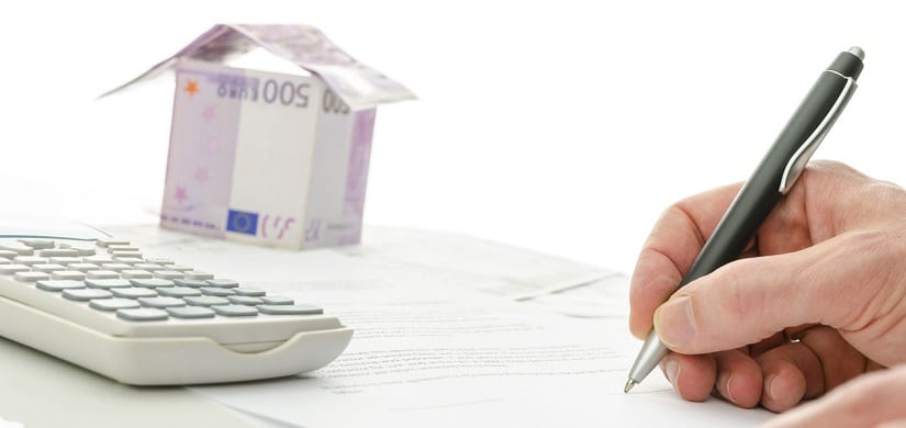 Signature de contrat concernant un crédit immobilier
