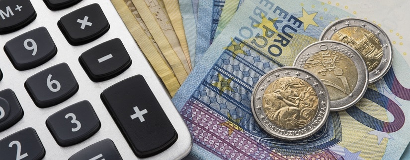 calculatrice et monnaie euro