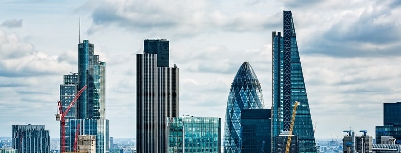 Quartier de la City à Londres
