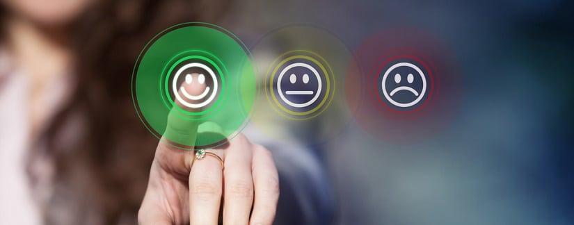 icônes client et évaluation