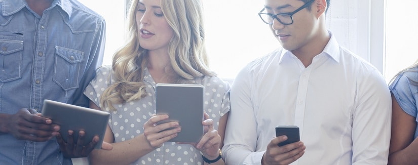 usage de smartphone et tablette