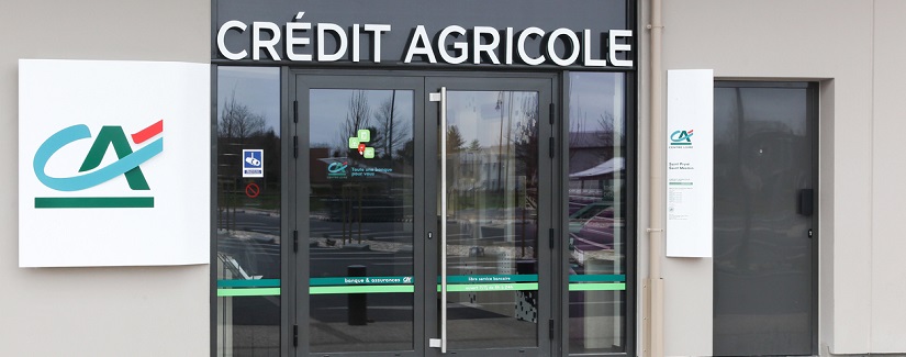 Crédit Agricole, l'une des banques en France