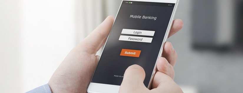 Connexion au compte des services bancaires mobiles
