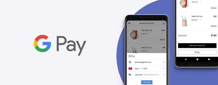 Google Pay clients fortuneo et max