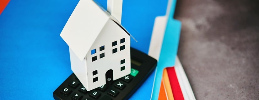 contrats de prêt immobilier avec une calculatrice