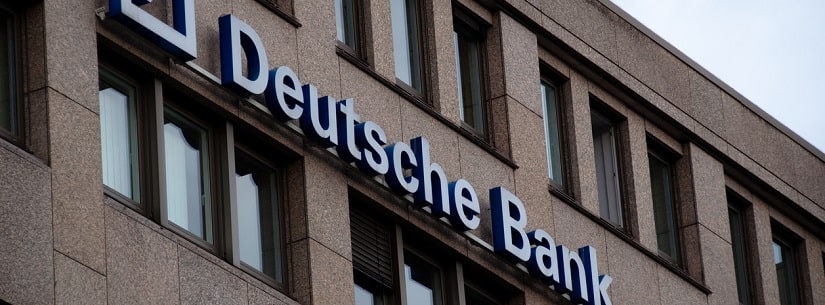 enseigne de la Deutsche Bank