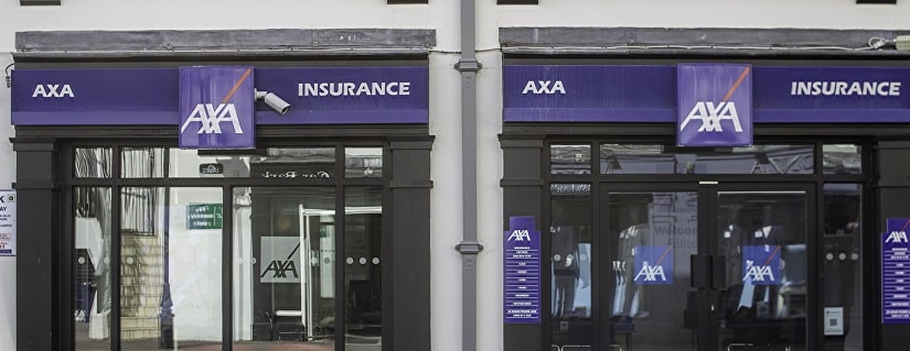 Une agence d'AXA banque