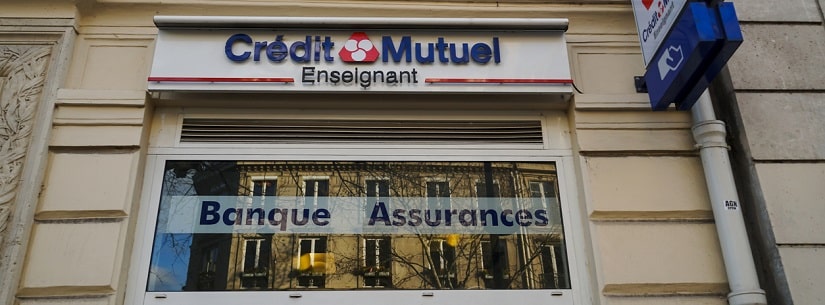 Une agence de la Crédit Mutuel