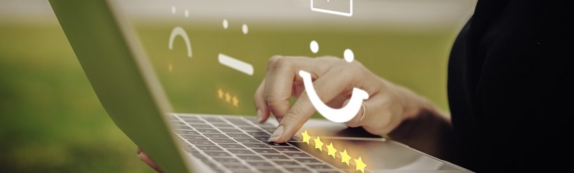 icônes expérience clients