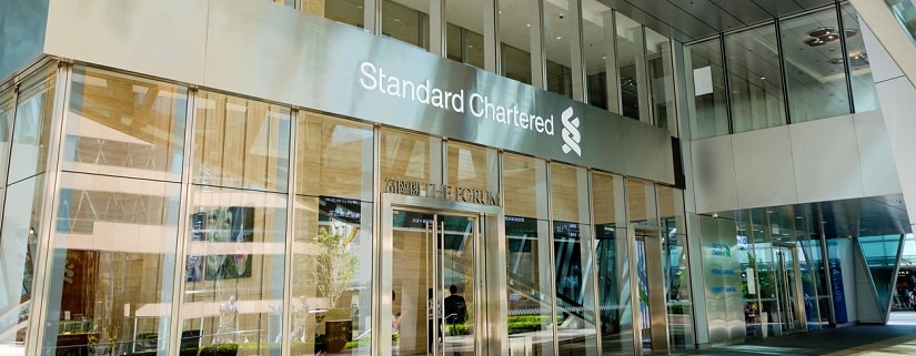 La Banque Standard Chartered à Hong Kong, Chine