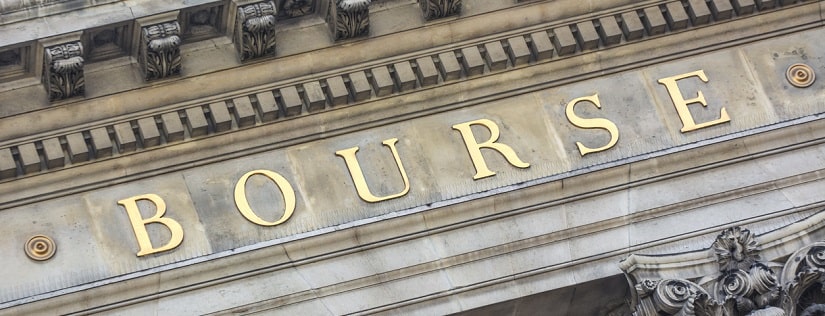Mur avec la mention bourse