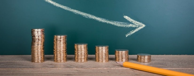 baisse des dépenses