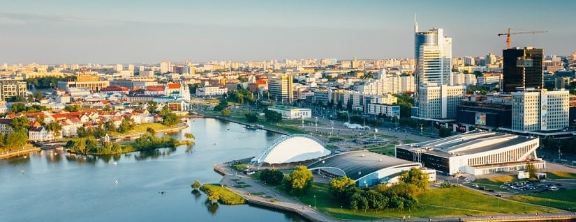 ville de Minsk en Biélorussie