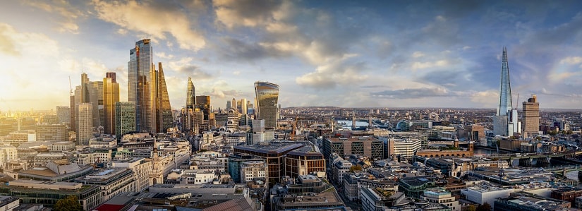 L’horizon de Londres, Royaume-Uni