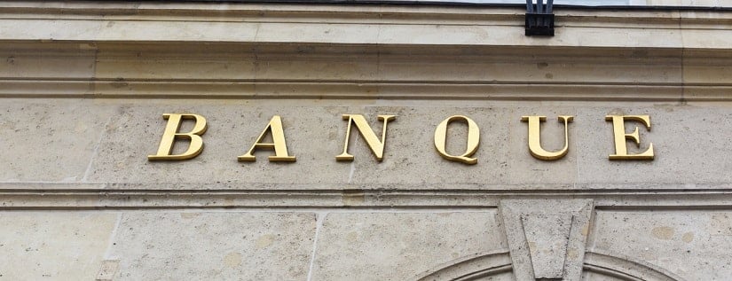 facade banque