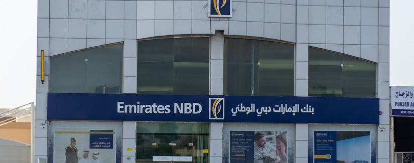 Emirates NBD, Banque nationale de Dubaï.