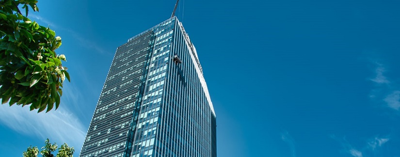 Torre Diamante, gratte-ciel du siège de BNP Paribas au sein du nouveau pôle milanais d’innovation et d’activité de Porta Nuova