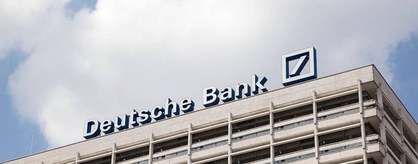 Bâtiment de la Deutsche Bank dans le centre-ville de Berlin
