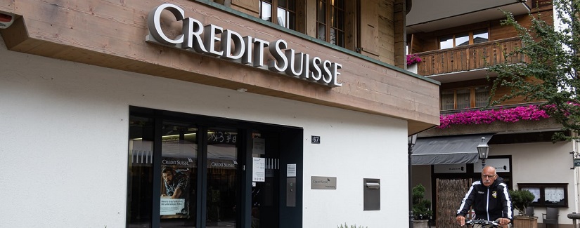 Une des Agences de Crédit Suisse