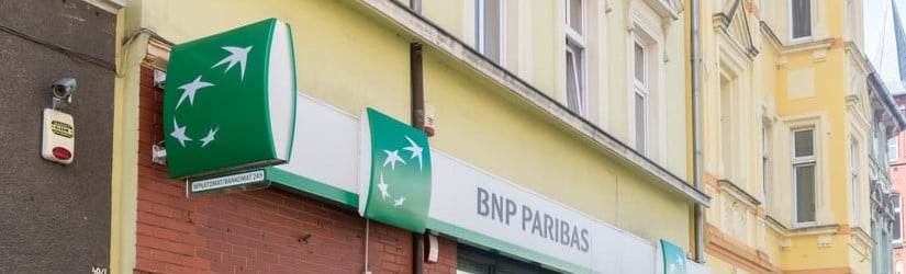 Succursale de la marque BNP Paribas banque.