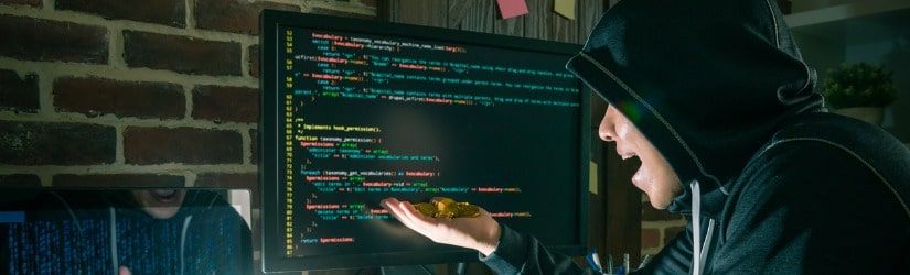 Le pirate a été surpris en regardant beaucoup d'argent bitcoin quand il a utilisé le virus des mauvaises données pour voler des informations personnelles et obtenir une rançon.