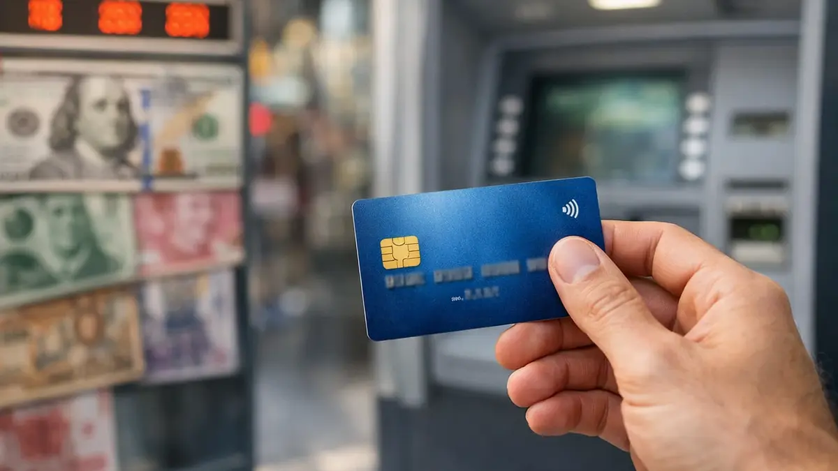 Carte bancaire et distributeur automatique à l’étranger