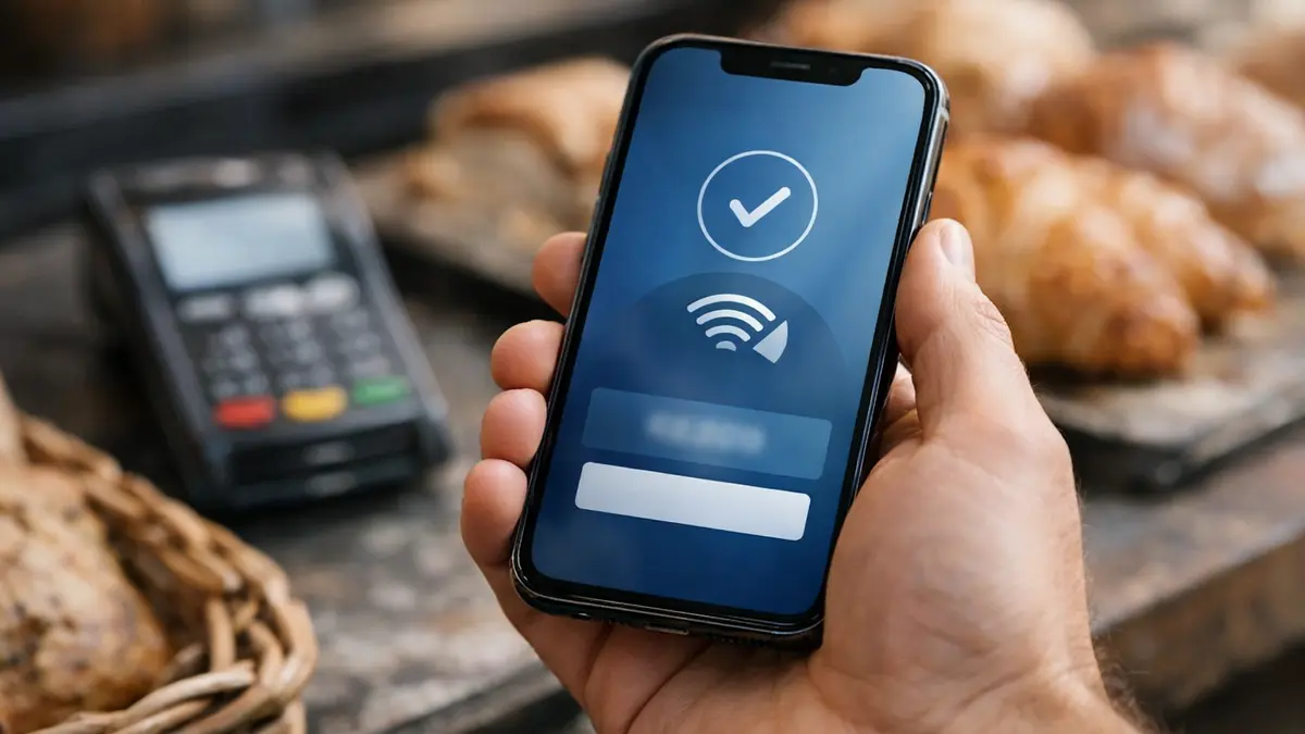 Paiement mobile sur smartphone dans un commerce