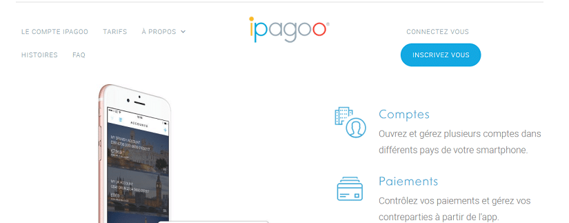 Application bancaire mobile Ipagoo