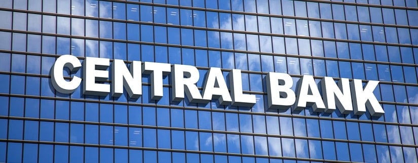 Façade extérieure d’une Banque Central
