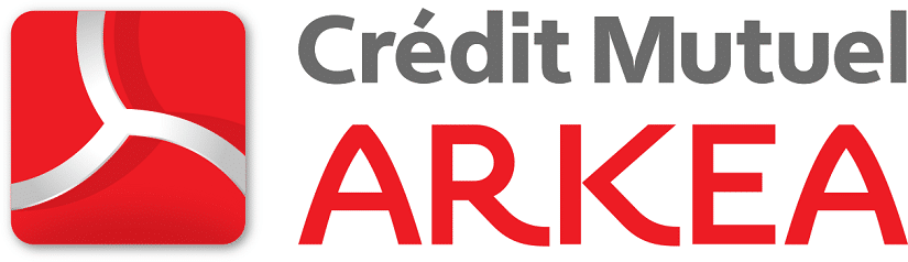 Logo du groupe Crédit mutuel Arkéa